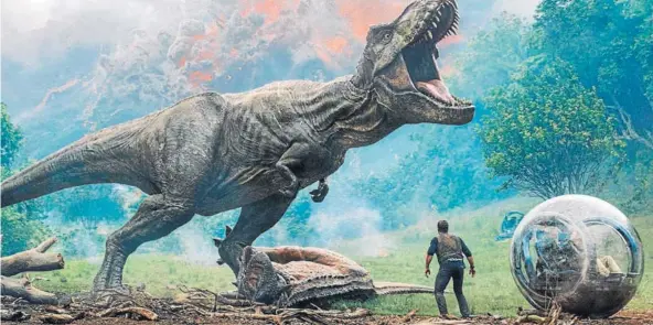  ??  ?? ► Jurassic World: Fallen Kingdom se estrena el 14 de junio.