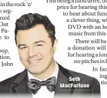  ??  ?? Seth MacFarlane