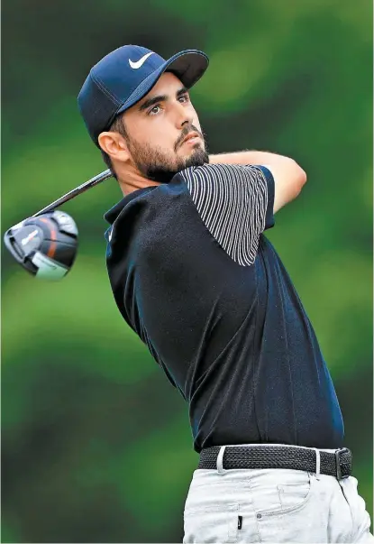  ?? REUTERS ?? Abraham Ancer participar­á en su octavo torneo de la temporada.