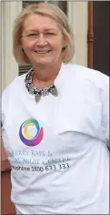  ??  ?? Vera O’Leary, Manager of Kerry Rape and Sexual Abuse Centre in Tralee