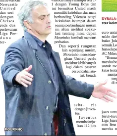  ??  ?? MOURINHO