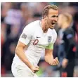  ?? FOTO: IMAGO ?? So jubelt der Torjäger: Harry Kane nach dem 2:1.