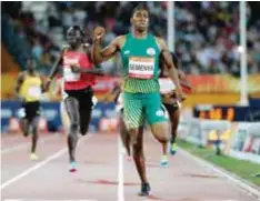  ?? | AP ?? Caster es doble campeona olímpica y tres veces campeona mundial en la prueba de 800 metros.