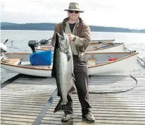  ??  ?? Fishing guide Randy Killoran is in hospital after a helicopter crash.
