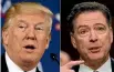  ?? PHOTO: AP ?? President Donald Trump took to Twitter ahead of former FBI director James Comey’s first interview on his book A Higher Loyalty: Truth, Lies and Leadership.