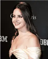  ?? MARK RALSTON/GETTY-AFP ?? Lana Del Rey was criticized for an Instagram post namechecki­ng several female artists of color.