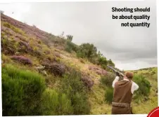  ?? ?? Shooting should be about quality
not quantity