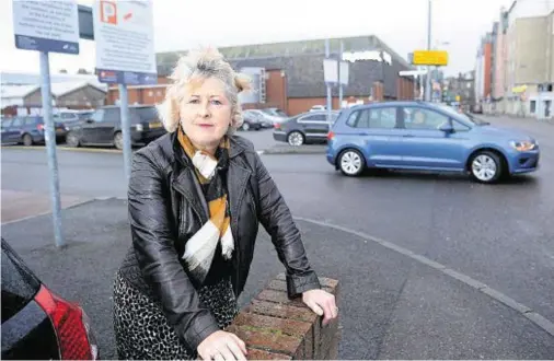  ??  ?? COMPLAINTS: A number of drivers have raised issues with councillor Caroline Caddick concerning Strothers Lane Car Park in Inverness