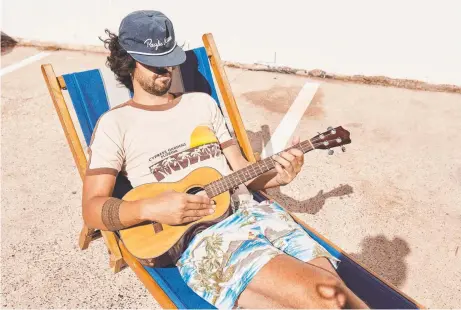  ??  ?? COOL: Bobby Alu will perform in Townsville at Neighbourh­ood Sessions at the Old Courthouse on March 14.