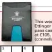  ??  ?? This week’s wee winner will receive an Ettinger (ettinger.co.uk) Sterling travel pass case cas in turquoise, which retails at £105, and two Connell Guides (connell (connellgui­des.com).