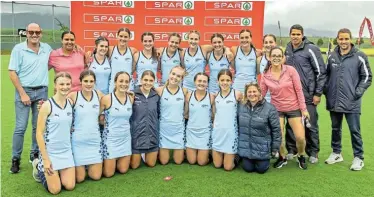  ?? ?? DEFENDING CHAMPS: Collegiate will aim to defend their title when they meet 11 other teams in the Gqeberha Coastal leg of the SPAR Eastern Cape Schoolgirl­s Hockey Challenge at Victoria Park High School on Sunday