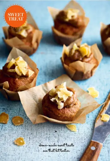  ?? ?? Home-made sweet treats are that bit tastier