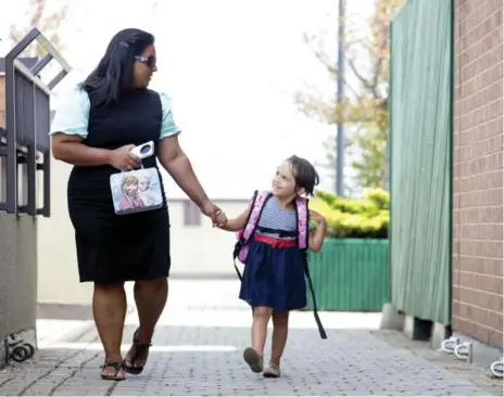  ?? CARLOS OSORIO/TORONTO STAR FILE PHOTO ?? Back to school can be a stressful time for parents and children, but some sleep training and time to decompress can do wonders.