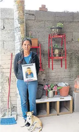  ?? (DPA) ?? Soledad. Yesenia Carrera, en su hogar de Chihuahua.