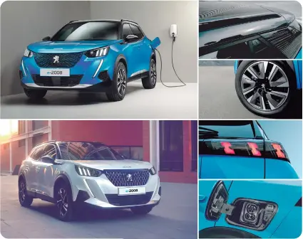  ?? Cortesía/La República ?? Con su estrategia tecnológic­a y la electrific­ación de su gama de productos, la marca Peugeot entra con entusiasmo en la era de la transición energética con el e-2008.