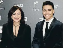  ?? GTRES ?? Isabel Gemio y su hijo Diego Manrique Gemio