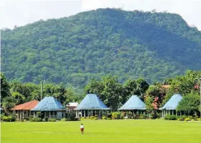  ??  ?? Village land in Samoa.