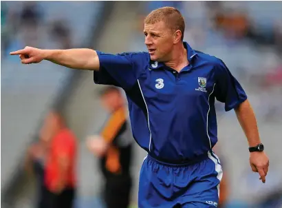  ??  ?? Páraic Fanning needs to hit the ground running with Waterford to avoid any public backlash