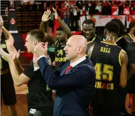  ?? (Photo Cyril Dodergny) ?? Obradovic et la Roca Team visent désormais la première place de la saison régulière.