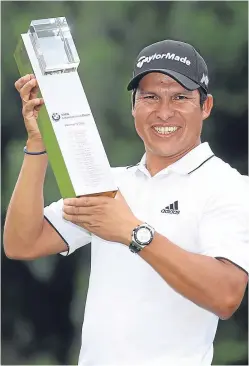  ?? Picture: Getty Images. ?? BMW Internatio­nal Open champion Andres Romero.