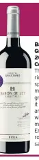  ??  ?? Baron de Ley Graciano 2017, Coop