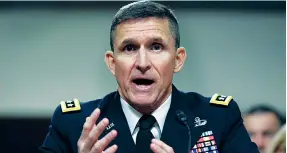  ?? DR ?? Michael Flynn foi uma das muitas baixas na Administra­ção Trump