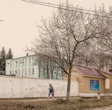  ?? EPA ?? In ospedale. La colonia penale n. 3 di Vladimir, dove è stato trasferito Navalny