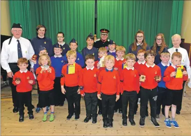  ??  ?? 1st Campbeltow­n Boys’ Brigade were joined by Argyll and Bute’s Lord Lieutenant Patrick Stewart MBE for its prize-giving ceremony.