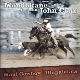  ??  ?? “Maui Cowboy, Ulupalakua” is written by Mondokane about his Ulupalakua Ranch paniolo friend Wendell Wong.
Photo courtesy of Mondokane