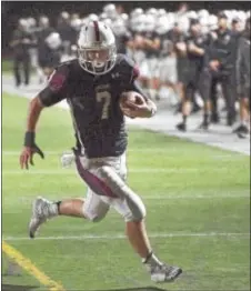  ?? PETE BANNAN — DIGITAL FIRST MEDIA ?? Garnet Valley running back Danny Guy is one half (with Matt Lassick) of a one-two ground punch for the Jaguars.