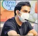  ?? PTI ?? BJP MP Gautam Gambhir