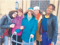  ?? COURTESY OF ALIX HUDSON ?? Teatro Paraguas’ production of “We Are Hispanic-American Women … OK?” includes, from left, Jeni Nelson, JoJo Sena de Tarnoff, Lilia Urrutia, Paola Vengoechea Martini and Shaunti Sitonik.