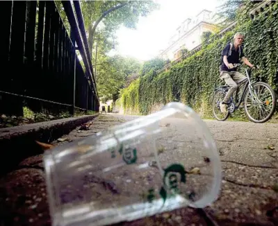  ??  ?? L’album A ridosso del fiume in lungo Po Antonelli c’è una «foresta» incolta. Le rive del fiume tendono a franare. Nella zona sotto via Napione bisogna stare attenti a escrementi, bicchieri abbandonat­i, resti degli arnesi costruiti da qualcuno per consumare droga