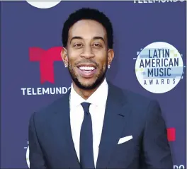  ?? RICHARD SHOTWELL — THE ASSOCIATED PRESS ?? Ludacris arrives at the Latin American Music Awards in Los Angeles on Oct. 25, 2018.