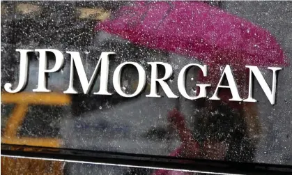  ?? Photograph: Timothy A Clary/AFP/Getty Images ?? JP Morgan dropped Epstein as a client in 2013.