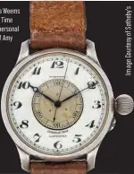  ?? ?? Longines Weems Sidereal Time (1937), personal watch of Amy Johnson