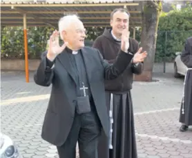  ??  ?? Poljski nadbiskup mons. Henryk Hoser započinje svoju službu u Međugorju