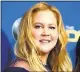  ?? ROBYN BECK – GETTY IMAGES ?? Actress and comedian Amy Schumer had dated her chef husband Chris Fischer since November.