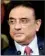  ??  ?? Asif Ali Zardari