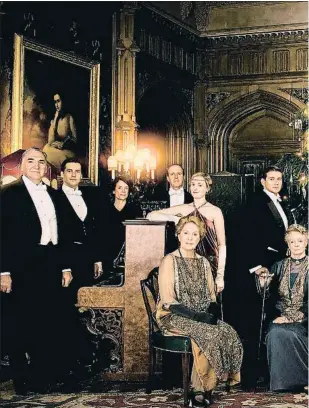  ??  ?? Imatge promociona­l d’un especial de Nadal de Downton Abbey