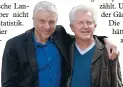  ?? Foto: dpa ?? Udo Wachtveitl (als Leitmayr, links) und Miroslav Nemec (als Batic).