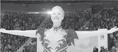  ??  ?? Margot Robbie plays former U.S. Olympic figure skater Tonya Harding in I, Tonya.