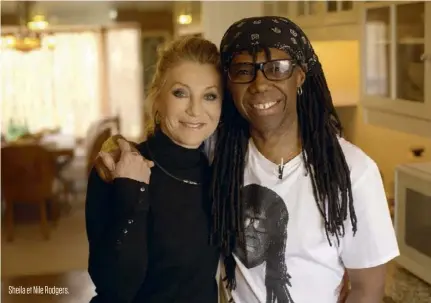  ??  ?? Sheila et Nile Rodgers.