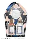  ??  ?? English Pear and Freesia Shower gift set