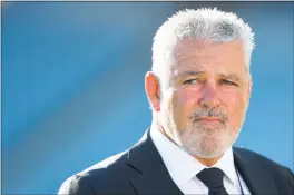  ?? PHOTO / PHOTOSPORT ?? Warren Gatland has opened up about his team talks.