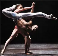  ??  ?? Complexion­s Contempora­ry Ballet performs Saturday at the University of Arkansas at Little Rock, part of the 2017 Acansa Arts Festival.