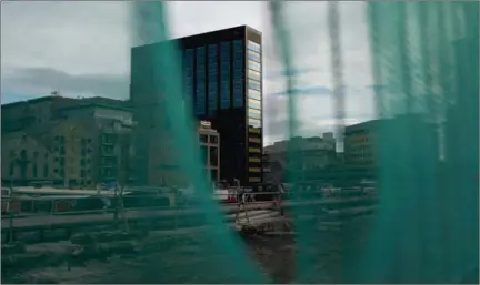  ?? PAULO NUNES DOS SANTOS/THE NEW YORK TIMES ?? Google’s European headquarte­rs, as seen from the Grand Canal Dock in Dublin. Google is fighting three antitrust charges in Europe, and the results will likely have a lasting impact on the future of US tech giants in Europe.