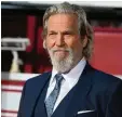  ?? Foto: dpa ?? Selbst schon Opfer von Bränden: US Schauspiel­er Jeff Bridges.