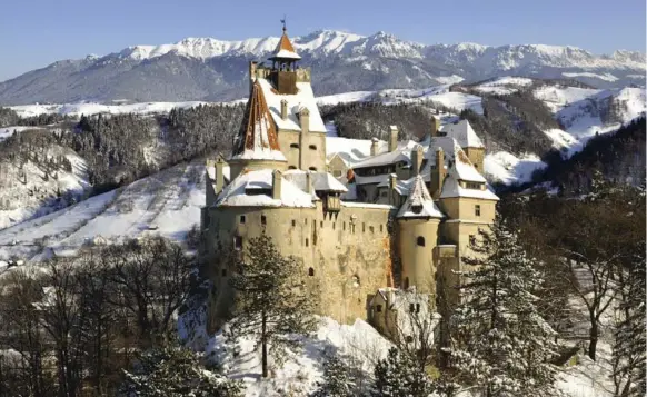  ?? EXODUS TRAVELS ?? The true history of Bran Castle is much more interestin­g than the fictitious one in Bram Stoker’s Dracula. Saxons settled the region in the 12th century, bringing with them the German language.