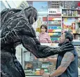  ??  ?? CGI eyesore: Venom fails to grab the attention in Ruben Fleischer’s film